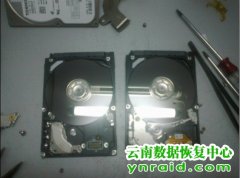 昆船东芝500G开盘数据恢复成功