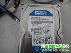 昭通扎西派出所硬盘异响加急开盘数据恢复成功