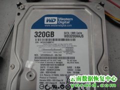 某打字复印店西数WD3200AAJS硬盘异响开盘成功