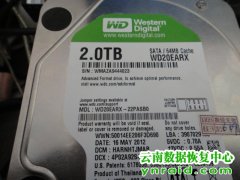个人西数WD20EARX-22PASBO检测不到ROM坏恢复成功