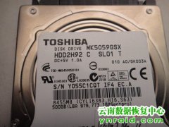 个人东芝500G移动硬盘检测不到数据恢复成功