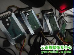 云南农业大学IBM服务器RAID5两个盘报黄灯错误恢复成功