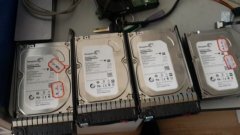 某单位惠普服务器4块盘RAID10二次数据恢复成功
