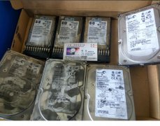 昆明某单位2组RAID5服务器被火烧到数据恢复成功